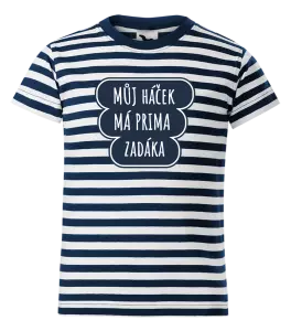 Dětské vodácké tričko Můj háček má prima zadáka
