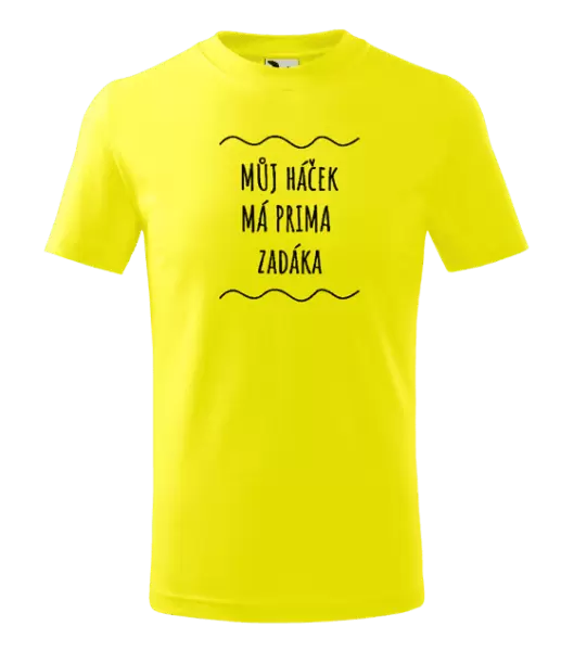 Dětské vodácké tričko Můj háček má prima zadáka