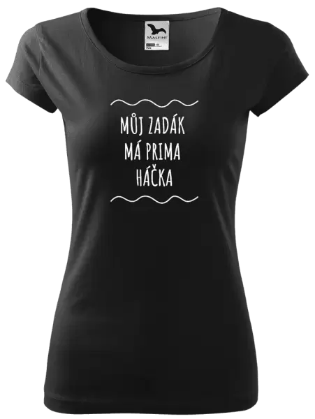 Dámské vodácké tričko Můj zadák má prima háčka