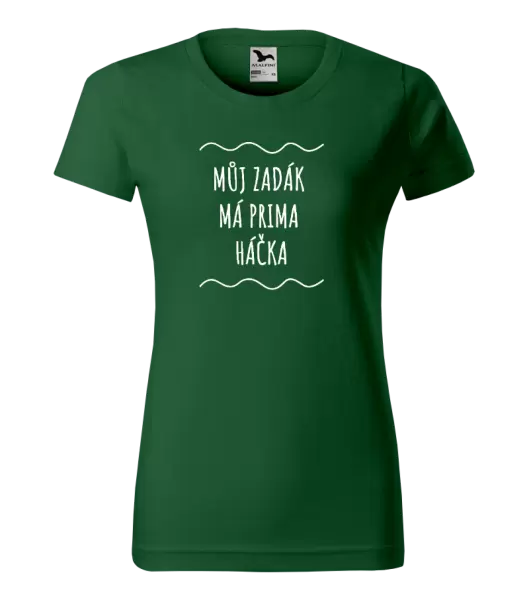 Dámské vodácké tričko Můj zadák má prima háčka