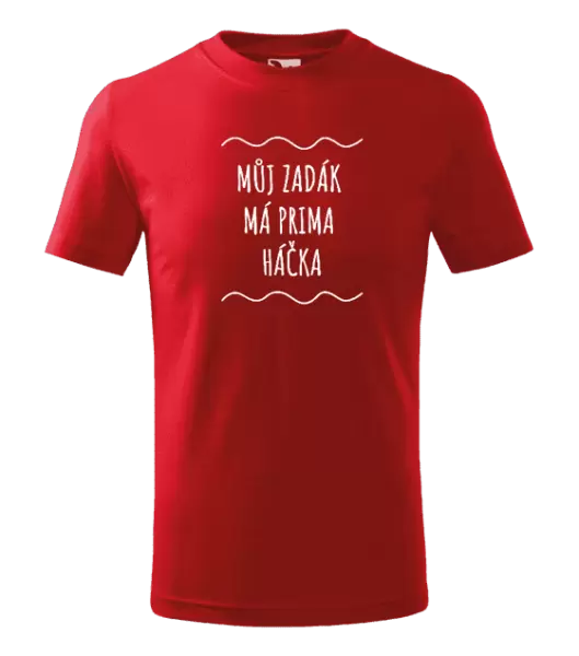Dětské vodácké tričko Můj zadák má prima háčka