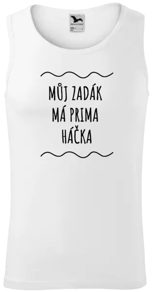 Pánské vodácké tílko Můj zadák má prima háčka