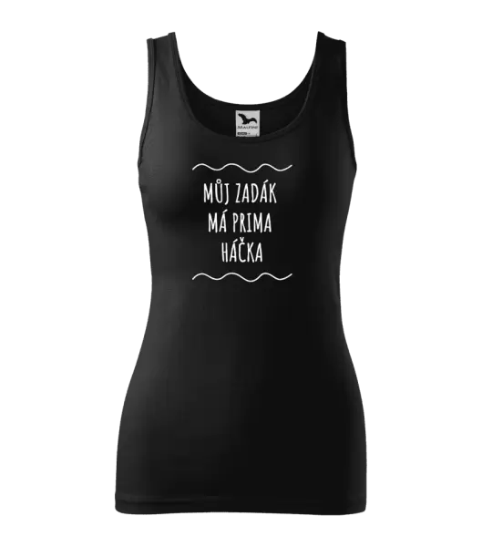 Dámské vodácké tílko Můj zadák má prima háčka