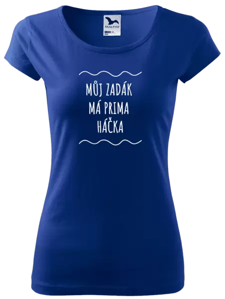 Dámské vodácké tričko Můj zadák má prima háčka