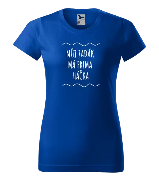 Dámské vodácké tričko Můj zadák má prima háčka