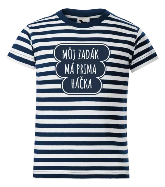Dětské vodácké tričko Můj zadák má prima háčka