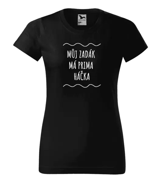 Dámské vodácké tričko Můj zadák má prima háčka