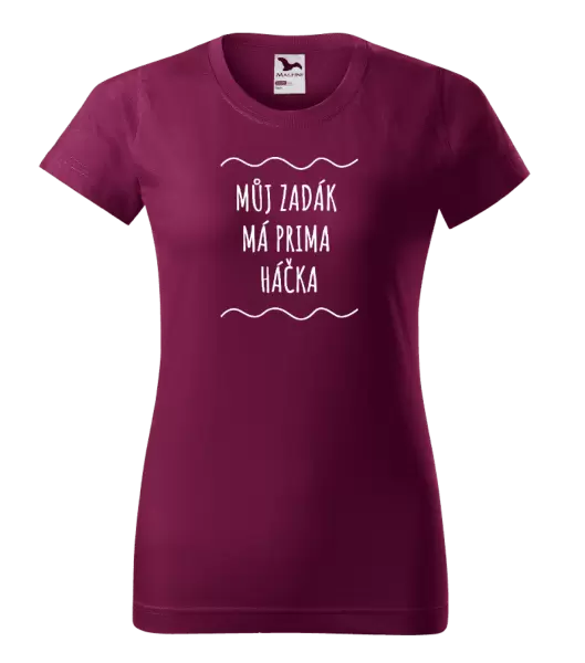 Dámské vodácké tričko Můj zadák má prima háčka