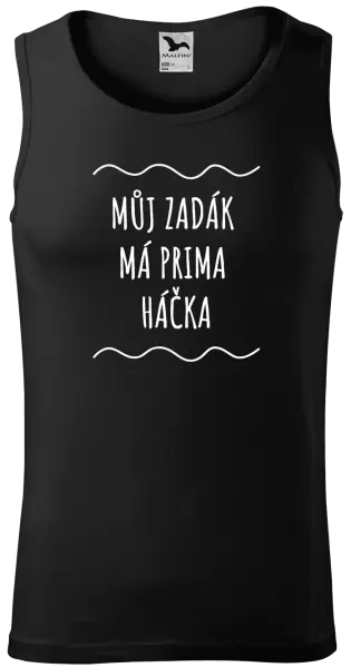 Pánské vodácké tílko Můj zadák má prima háčka