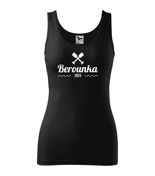 Dámské vodácké tílko Název řeky a rok