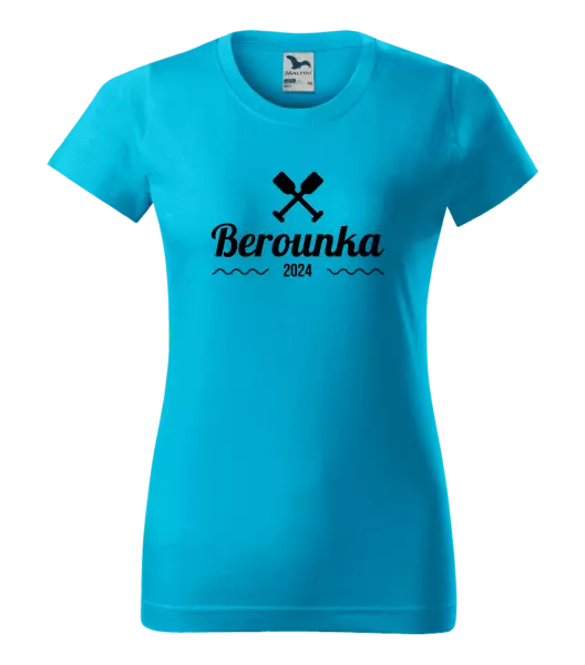 Dámské vodácké tričko Název řeky a rok