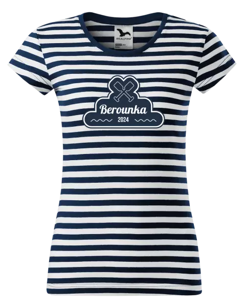 Dámské vodácké tričko Název řeky a rok