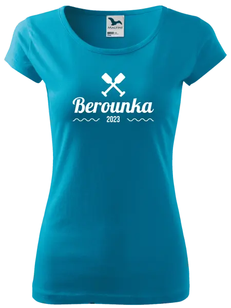 Dámské vodácké tričko Název řeky a rok