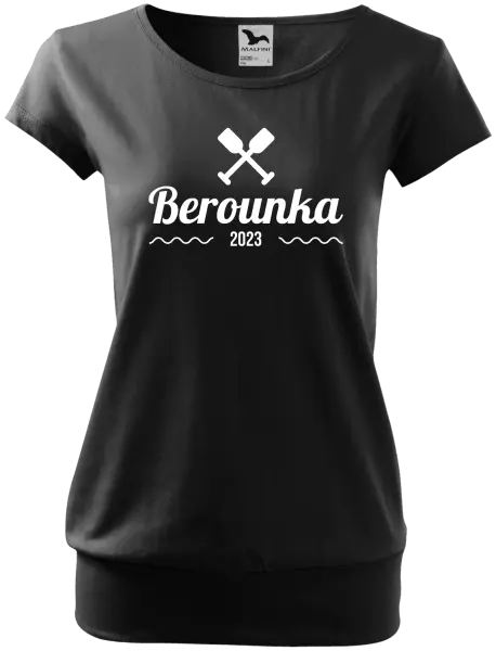 Dámské vodácké tričko Název řeky a rok