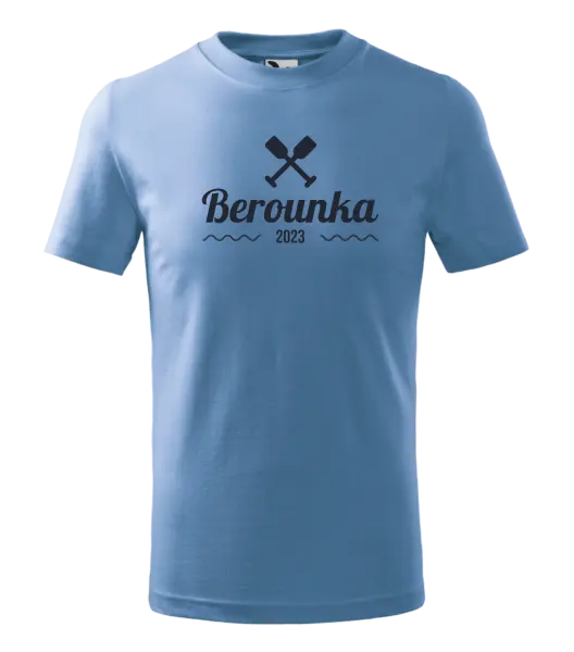 Dětské vodácké tričko Název řeky a rok