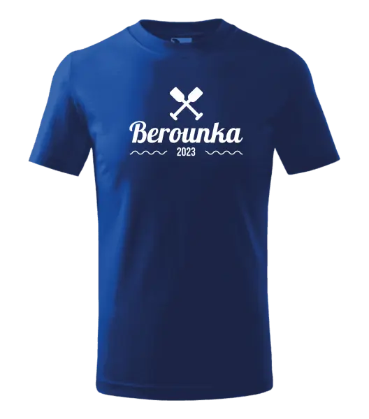 Dětské vodácké tričko Název řeky a rok