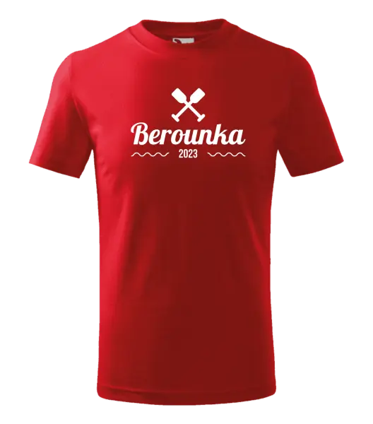 Dětské vodácké tričko Název řeky a rok