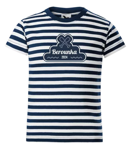 Dětské vodácké tričko Název řeky a rok