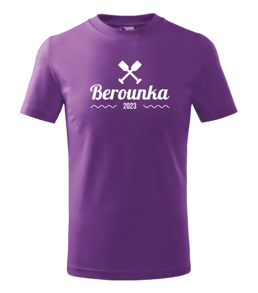 Dětské vodácké tričko Název řeky a rok