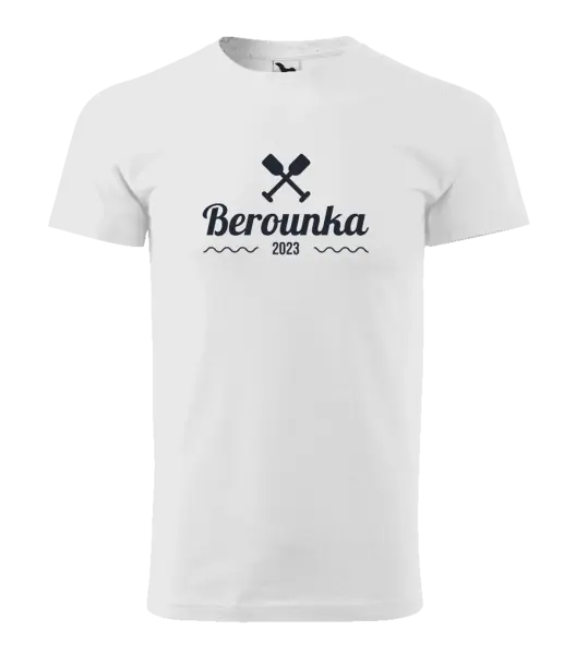 Pánské vodácké tričko Název řeky a rok