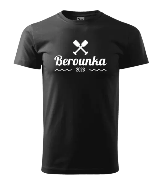 Pánské vodácké tričko Název řeky a rok