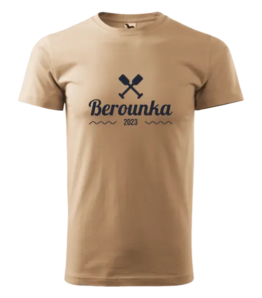 Pánské vodácké tričko Název řeky a rok