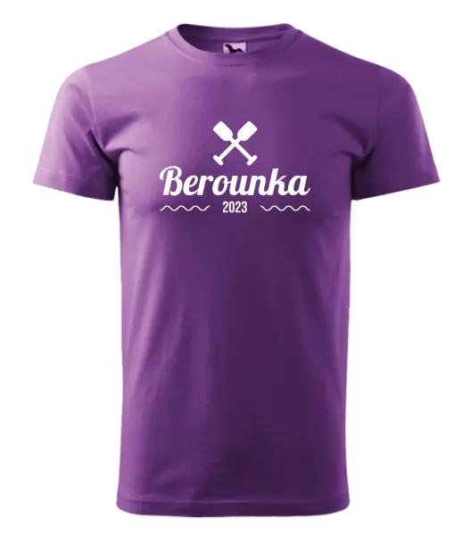 Pánské vodácké tričko Název řeky a rok