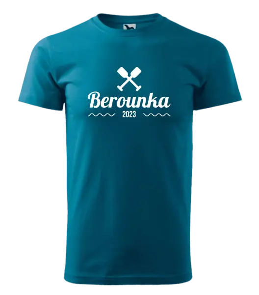 Pánské vodácké tričko Název řeky a rok