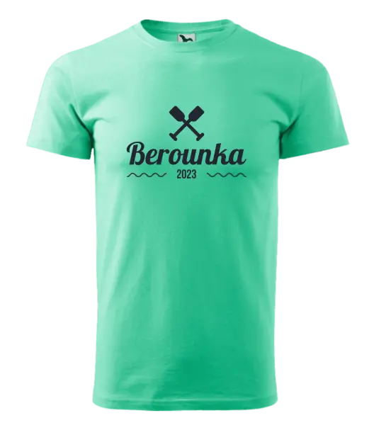 Pánské vodácké tričko Název řeky a rok