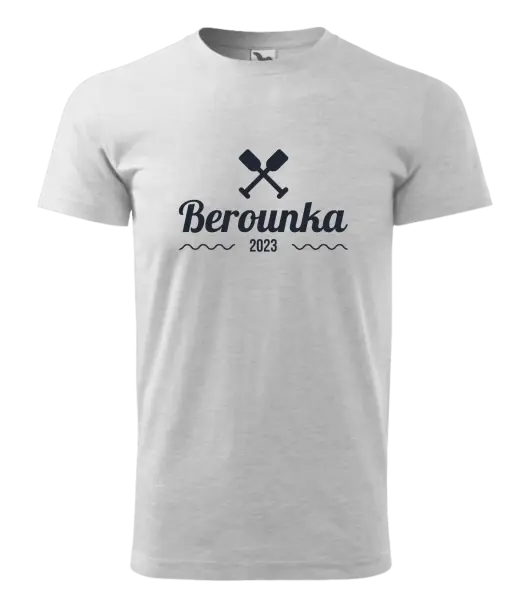 Pánské vodácké tričko Název řeky a rok