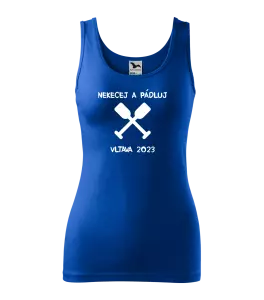 Dámské vodácké tílko Nekecej a pádluj