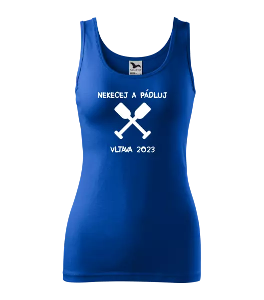 Dámské vodácké tílko Nekecej a pádluj