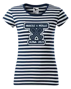 Dámské vodácké tričko Nekecej a pádluj