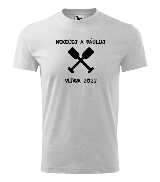 Dětské vodácké tričko Nekecej a pádluj