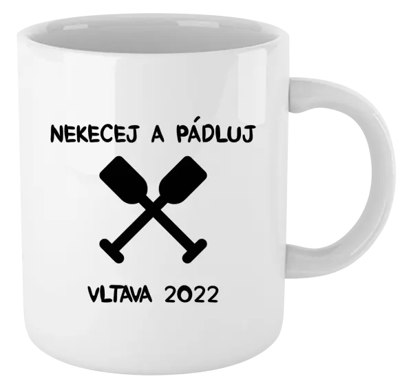 Hrnek Nekecej a pádluj