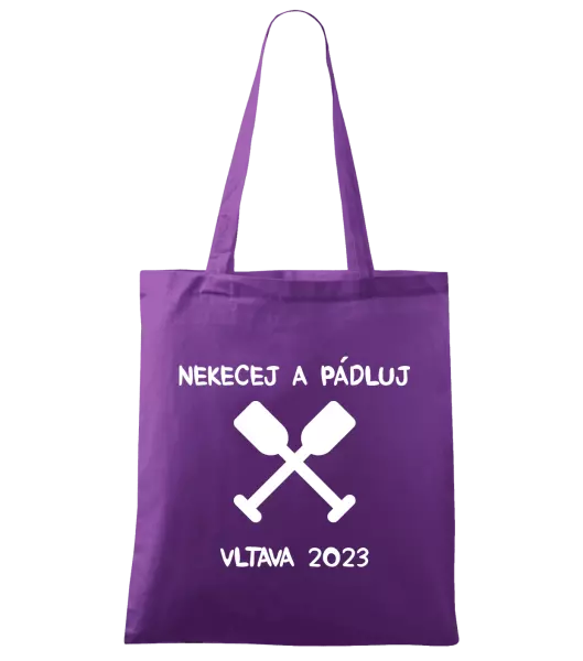 Látková taška Nekecej a pádluj