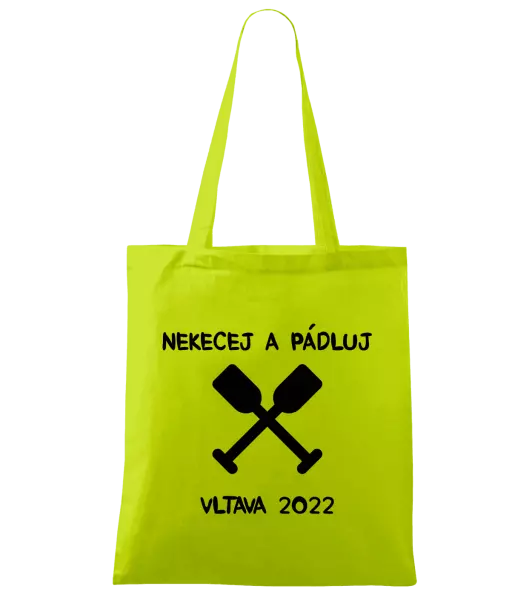 Látková taška Nekecej a pádluj
