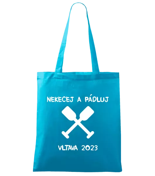 Látková taška Nekecej a pádluj