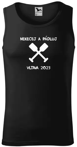 Pánské vodácké tílko Nekecej a pádluj