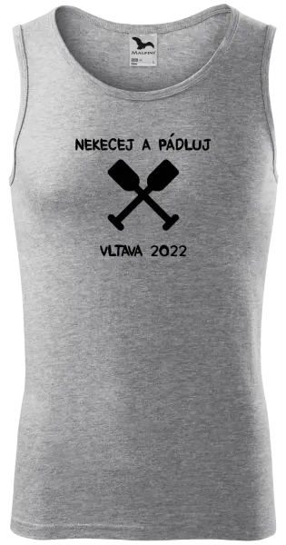 Pánské vodácké tílko Nekecej a pádluj
