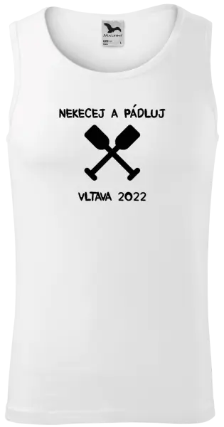 Pánské vodácké tílko Nekecej a pádluj