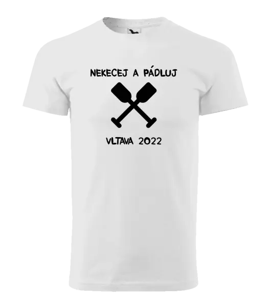 Pánské vodácké tričko Nekecej a pádluj