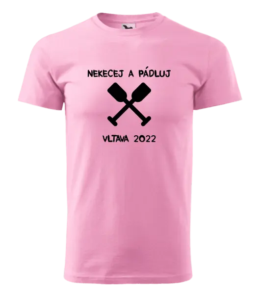 Pánské vodácké tričko Nekecej a pádluj