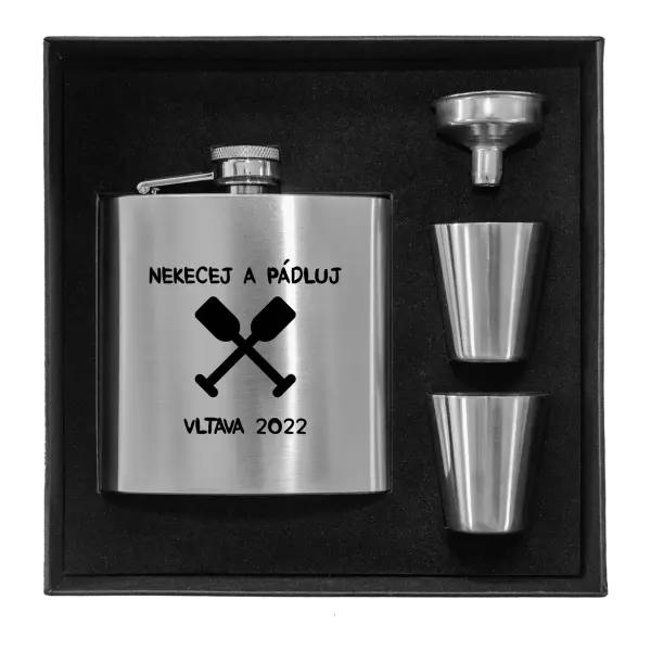 Placatka v krabičce Nekecej a pádluj