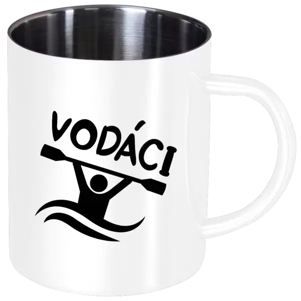 Nerezový hrnek Vodáci