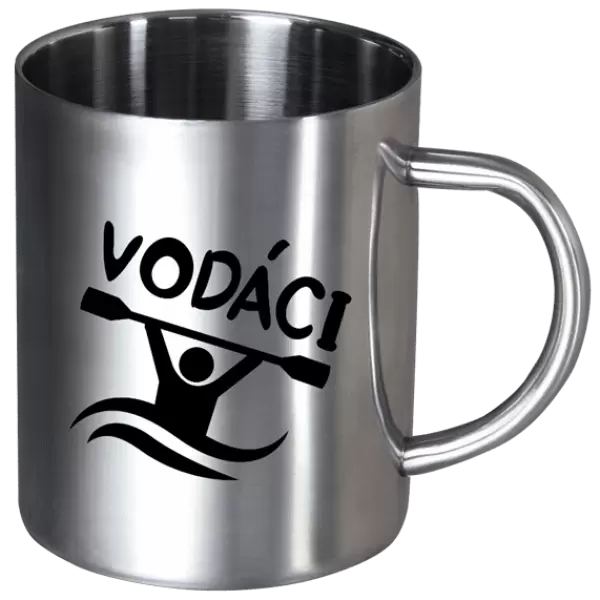 Nerezový hrnek Vodáci