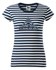 Dámské vodácké tričko Za všechno může háček