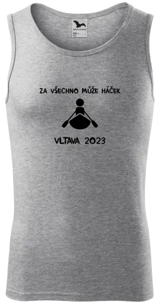 Pánské vodácké tílko Za všechno může háček