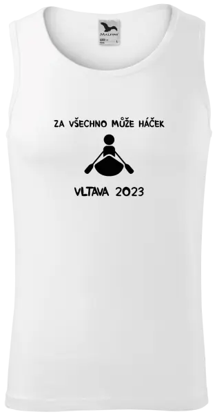 Pánské vodácké tílko Za všechno může háček