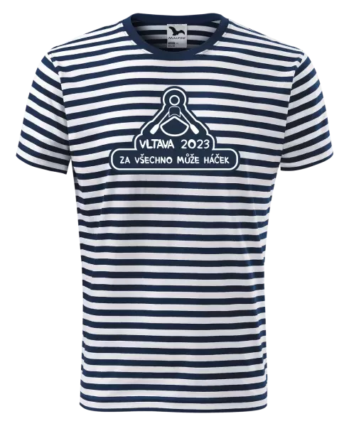 Pánské vodácké tričko Za všechno může háček